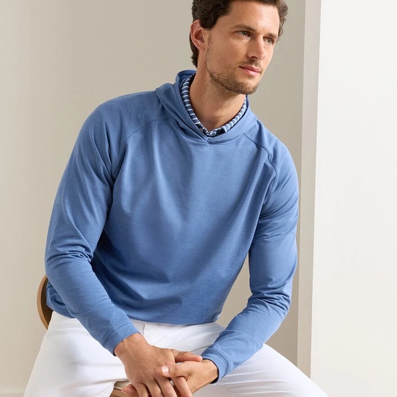 Peter Millar Men's Pine Performance Hoodie - Picture 2 of 10